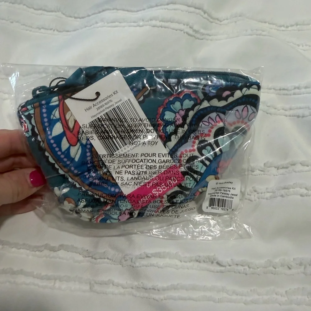 Vera Bradley Hair Accessories Kit.